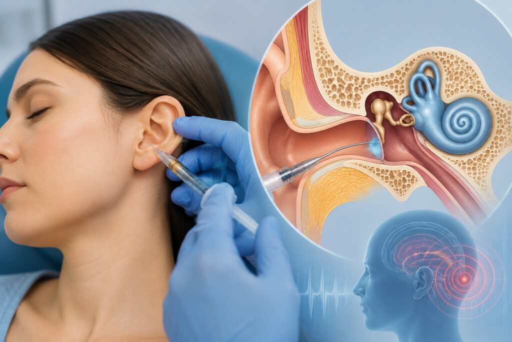 intratympanic injection
